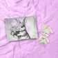 Pink Baby Bunny Cot Duvet Set By Nathan Pieterse