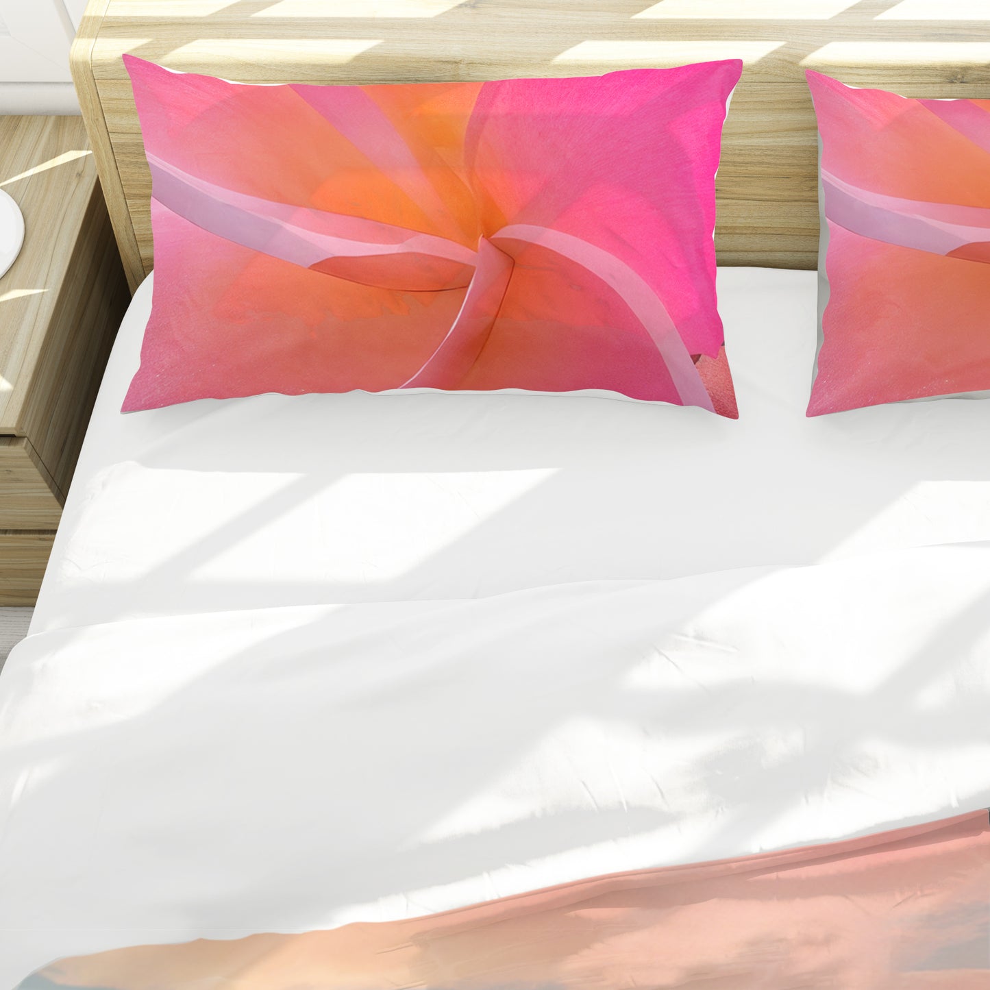Pink Beach Blossom Dream Duvet Cover Set