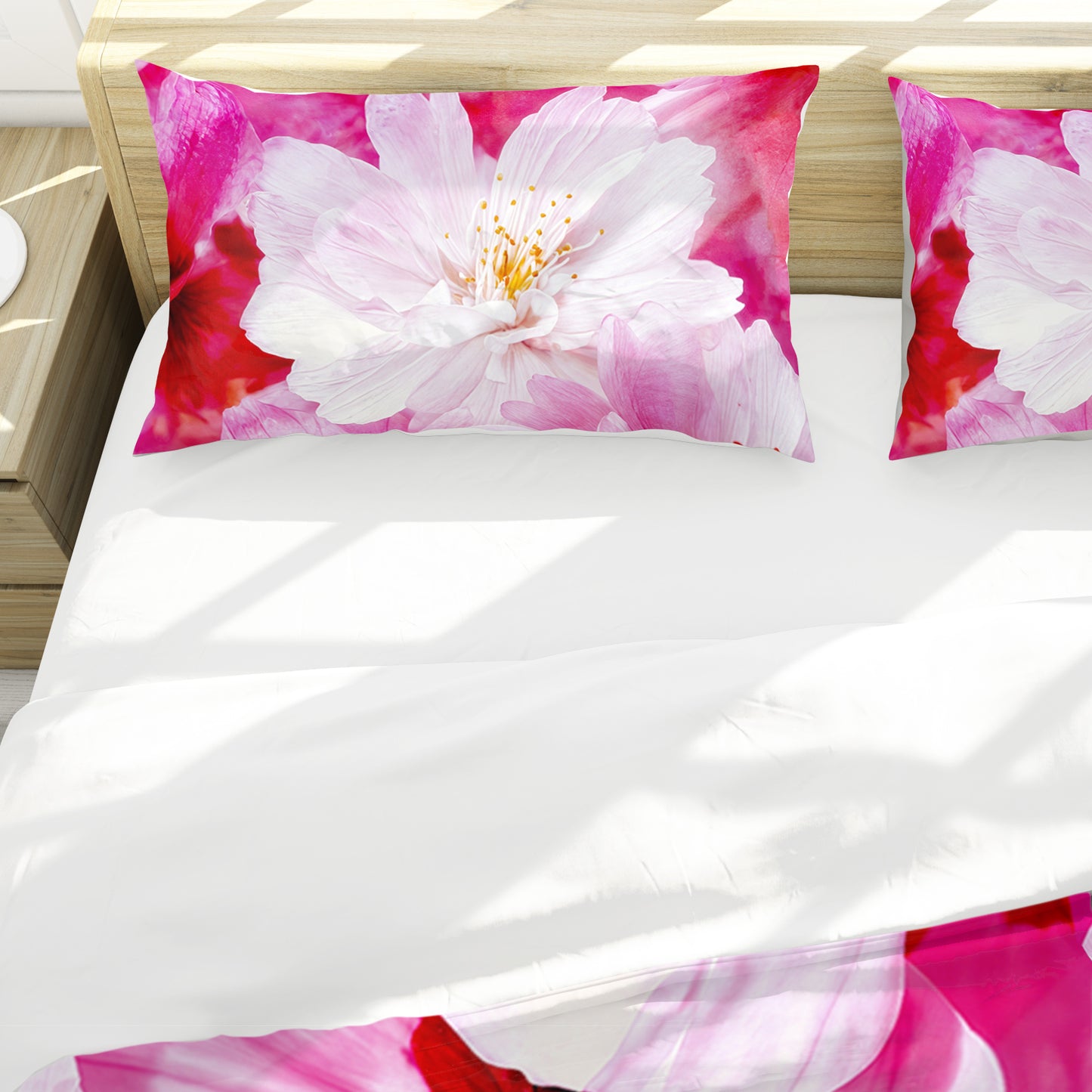 Pink Bloombrush Fantasy Duvet Cover Set