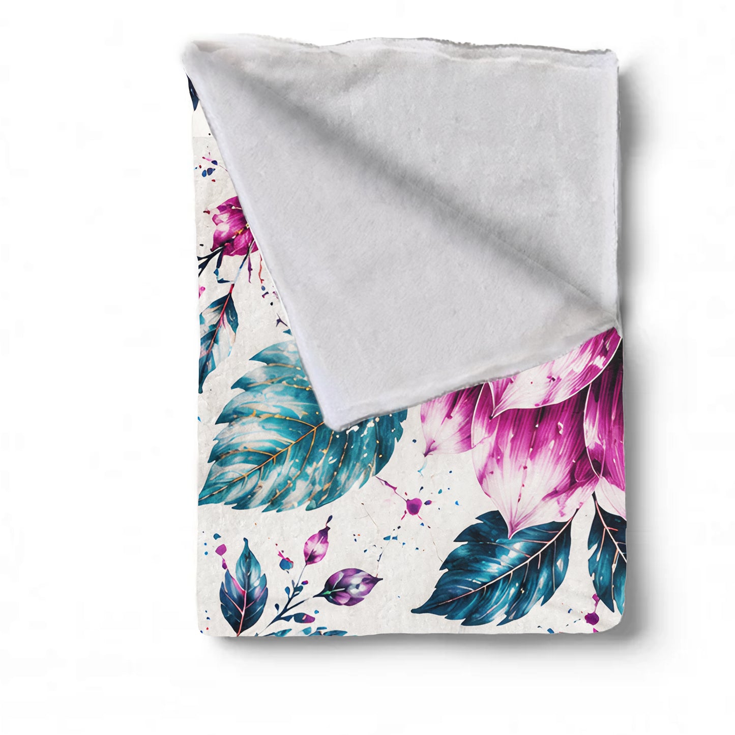 Pink Blooming Blossoms Light Weight Fleece