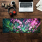 Pink Blossoms Desk Pad