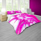 Pink Blush Spiral Duvet Cover Set