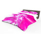 Pink Blush Spiral Duvet Cover Set