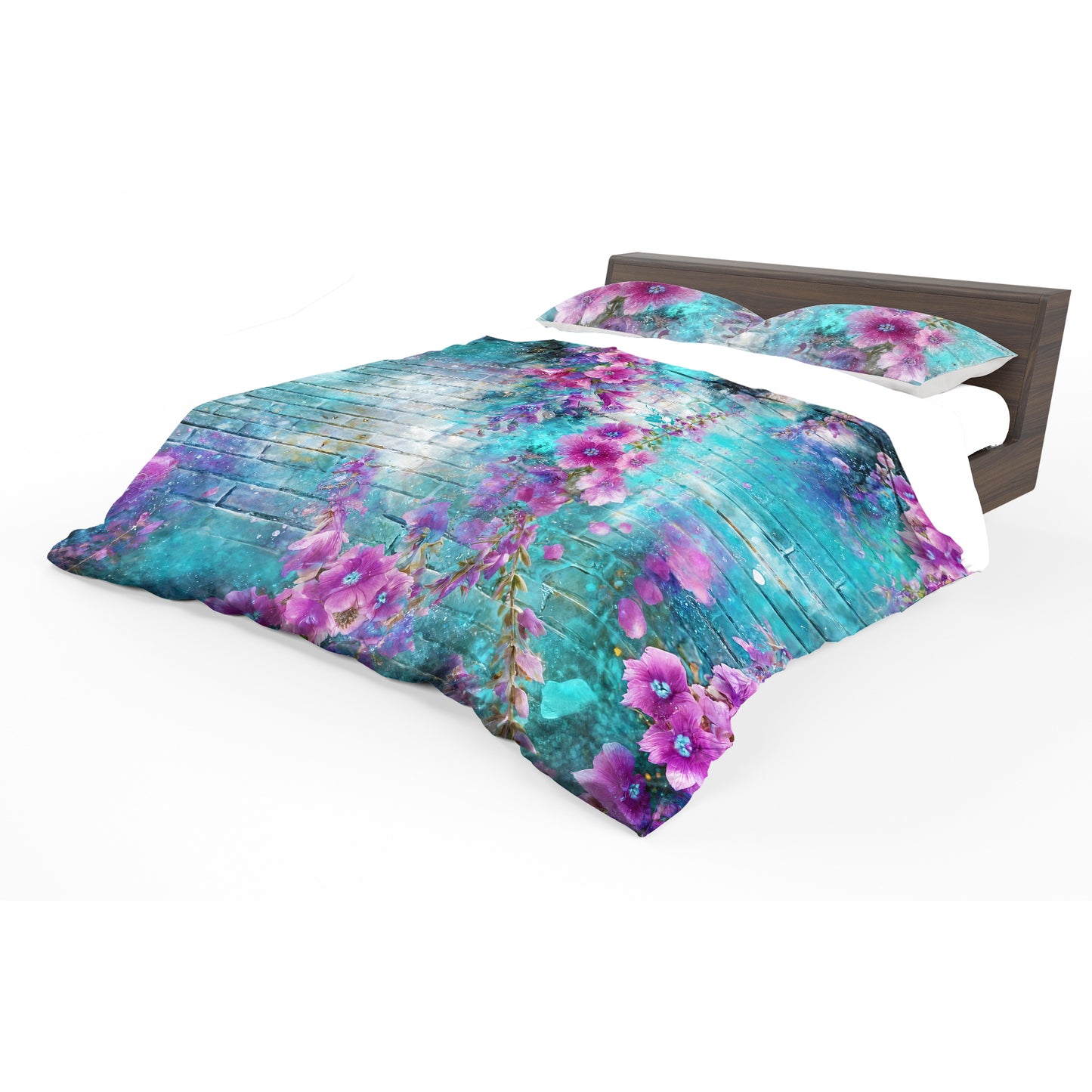 Pink Bougaivilla Duvet Cover Set