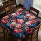 Pink Buds Square Tablecloth