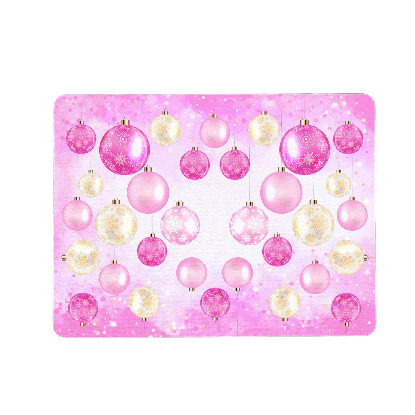 Pink Christmas Placemats