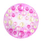 Pink Christmas Round Tablecloth