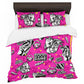 Pink Dragon Arcade Kids Duvet Cover Set