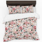 Pink Floral Duvet Cover Set by Mark van Vuuren