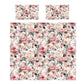Pink Floral Duvet Cover Set by Mark van Vuuren