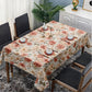 Pink Floral Rectangle Tablecloth by Mark van Vuuren