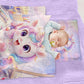 Pink Friend Cot Set