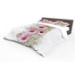 Pink Gerbera Daisies Duvet Cover Set