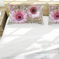 Pink Gerbera Daisies Duvet Cover Set