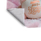Pink Leopard Cub Baby Fleece Blanket