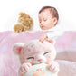 Pink Leopard Cub Baby Fleece Blanket