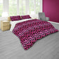 Pink Leopard Fur Duvet Cover Set