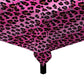 Pink Leopard Fur Square Tablecloth
