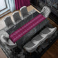 Pink Leopard Fur Table Runner