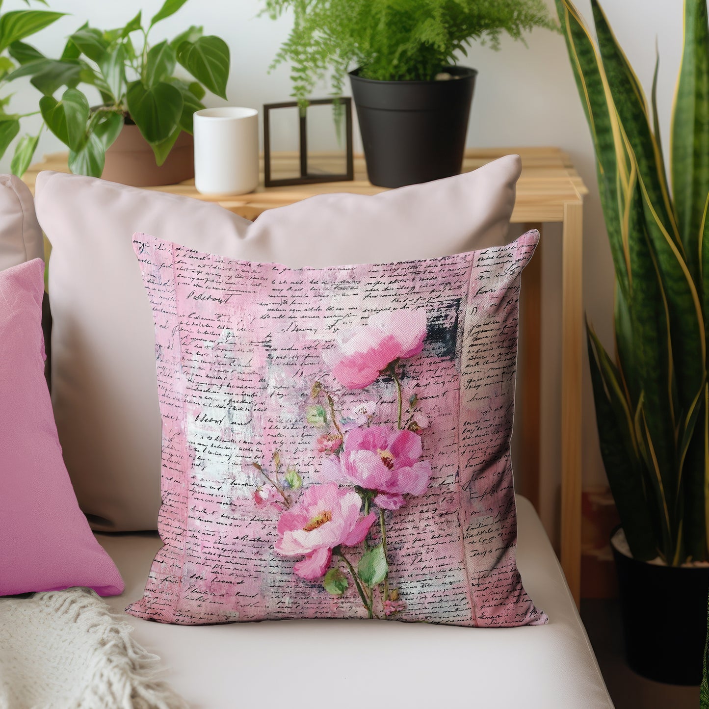 Pink Letter Luxury Scatter