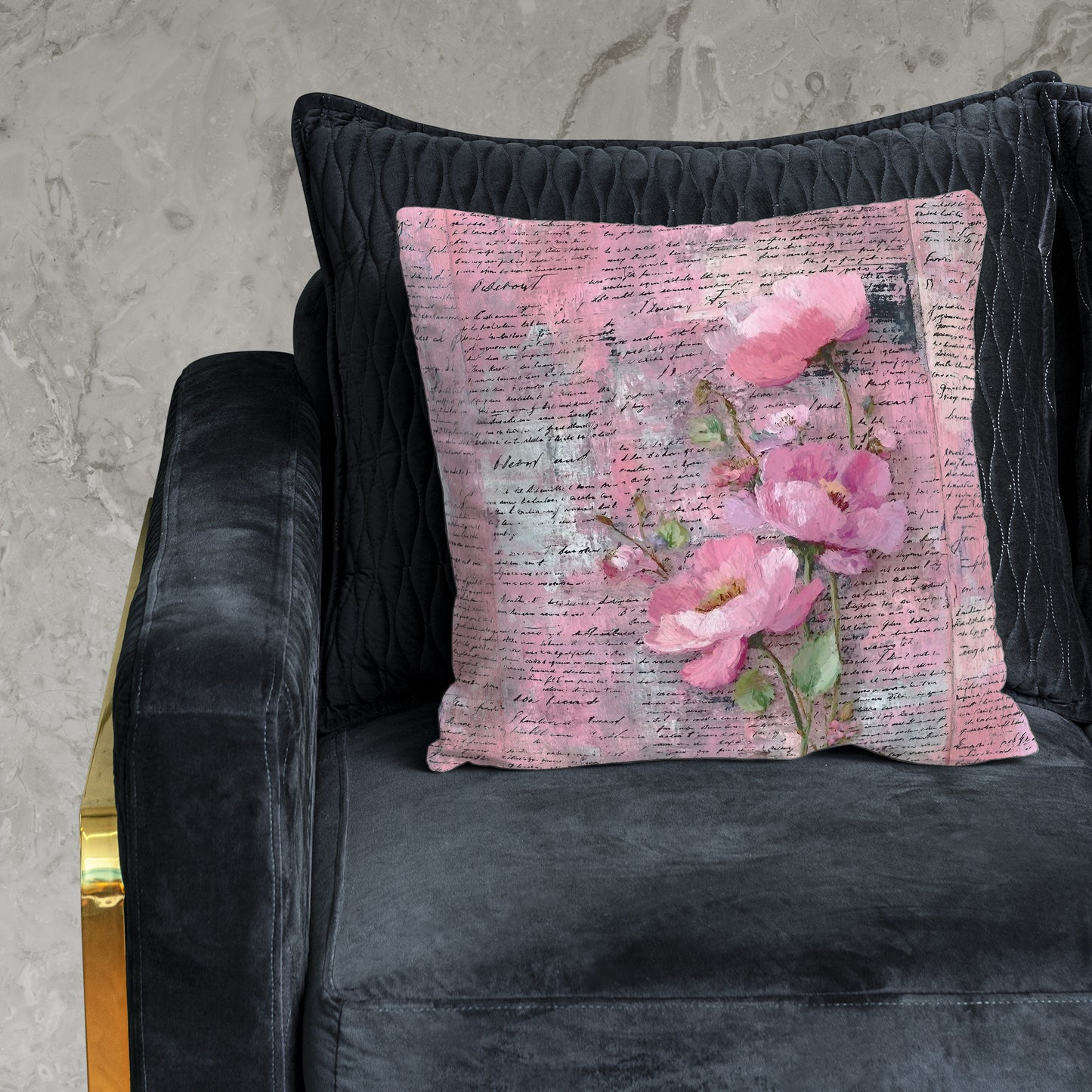 Pink Letter Luxury Scatter