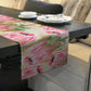 Pink Painted Protea Pattern Table Runner By Mark van Vuuren