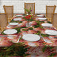 Pink Painted Proteas 3m Rectangle Tablecloth