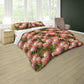 Pink Painted Proteas Duvet Cover Set