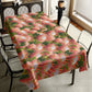 Pink Painted Proteas Rectangle Tablecloth
