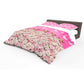 Pink Peeking Piglets Duvet Cover Set