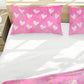 Pink Peeking Piglets Duvet Cover Set