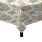 Pink Peony On Cream Square Tablecloth