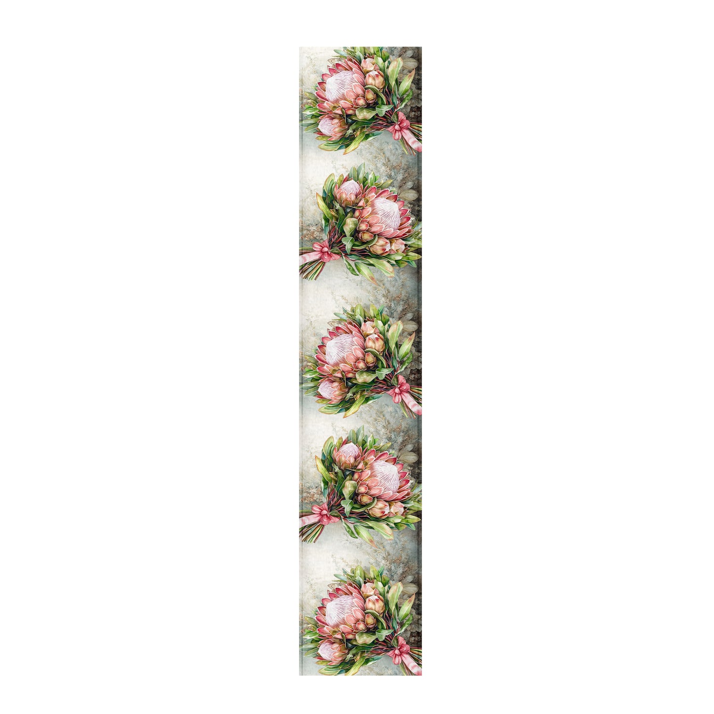 Pink Protea Bouquet Table Runner by Mark van Vuuren