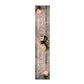 Pink Protea on Wood Table Runner