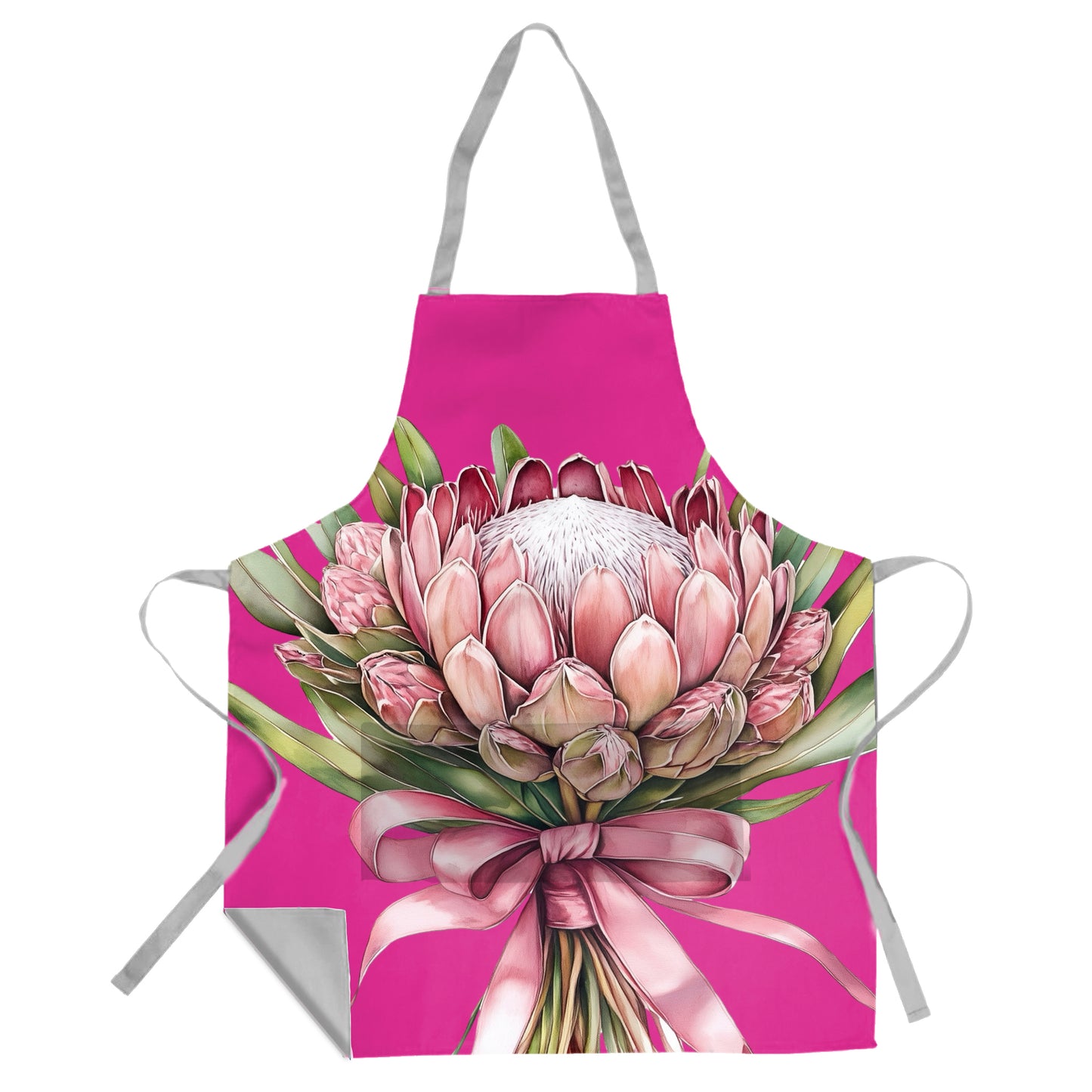 Pink Protea on Pink Apron by Mark van Vuuren