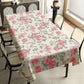 Pink Rose Bouquets Rectangle Tablecloth