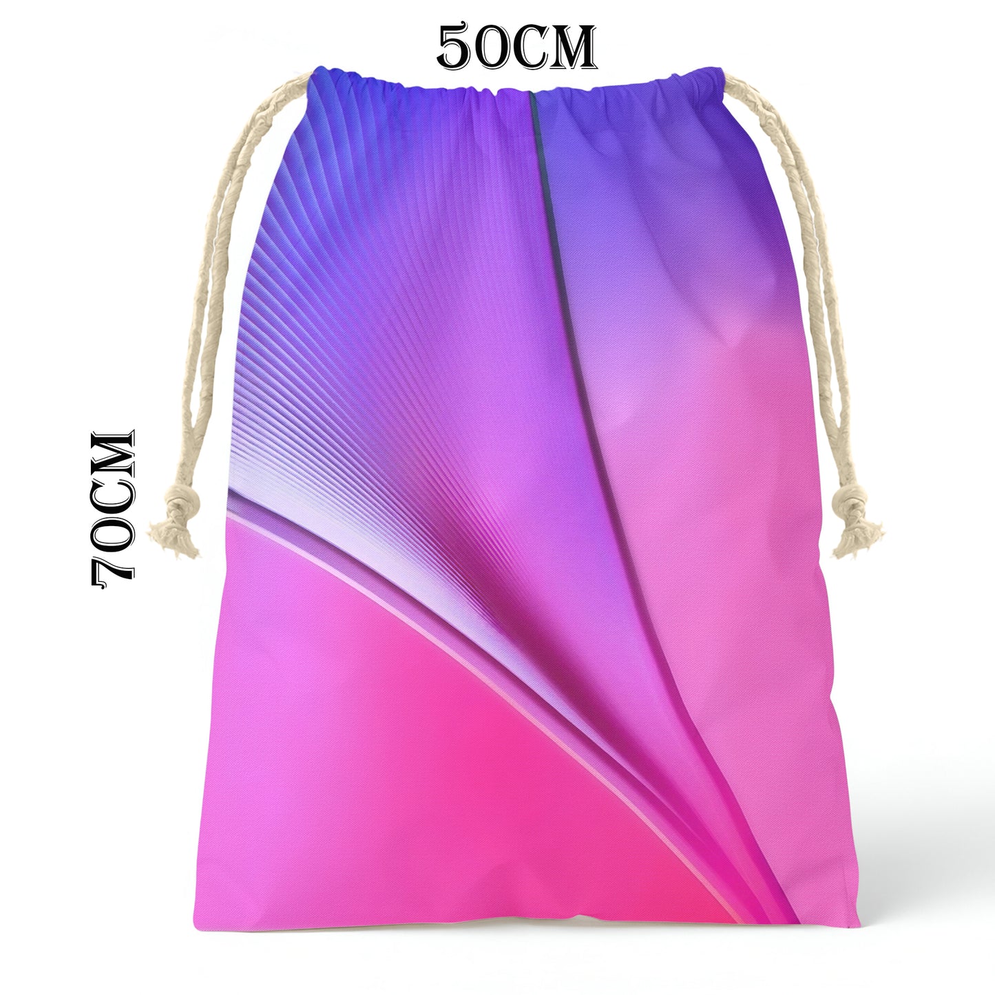 Pink Waves Gift Sack