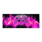 Pink Xbox Controller Flames Desk Pad