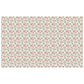 Pink, Blue Beige Geometric Lines Rectangle Tablecloth