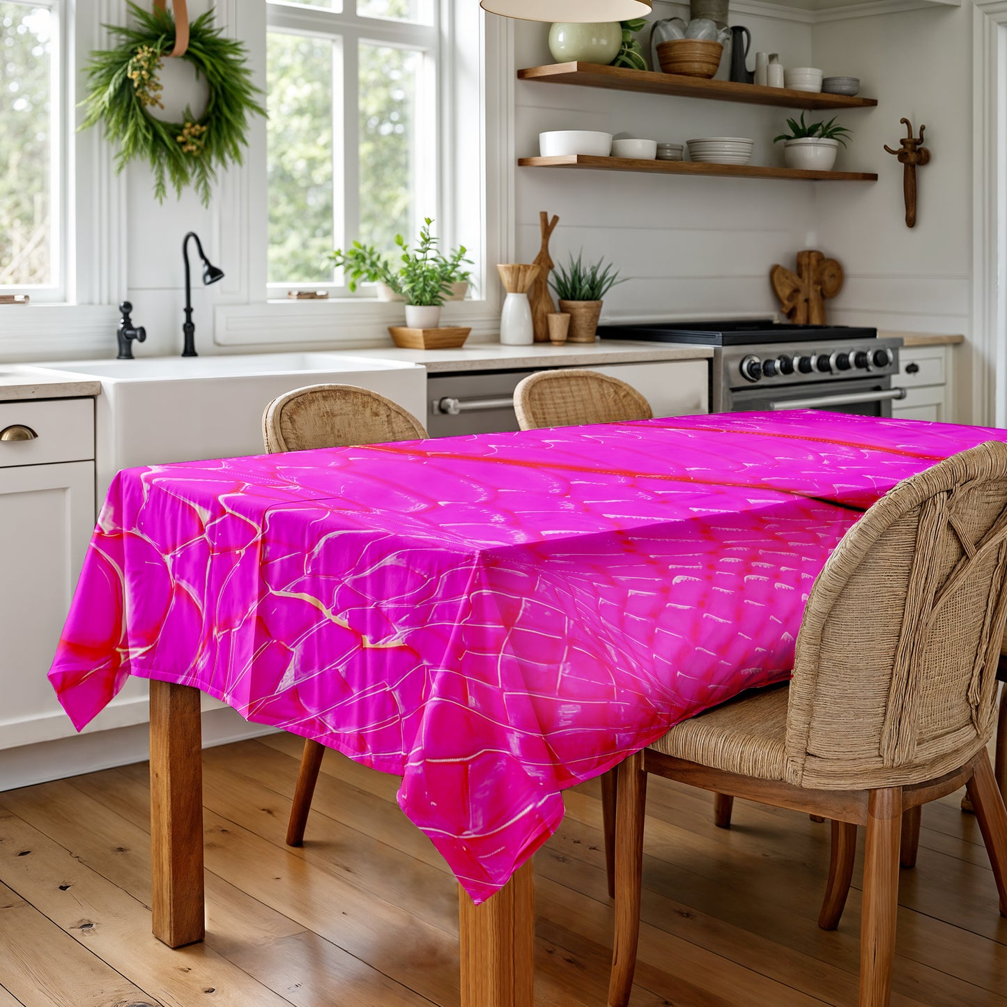 Pink & Fabulous Rectangle Tablecloth