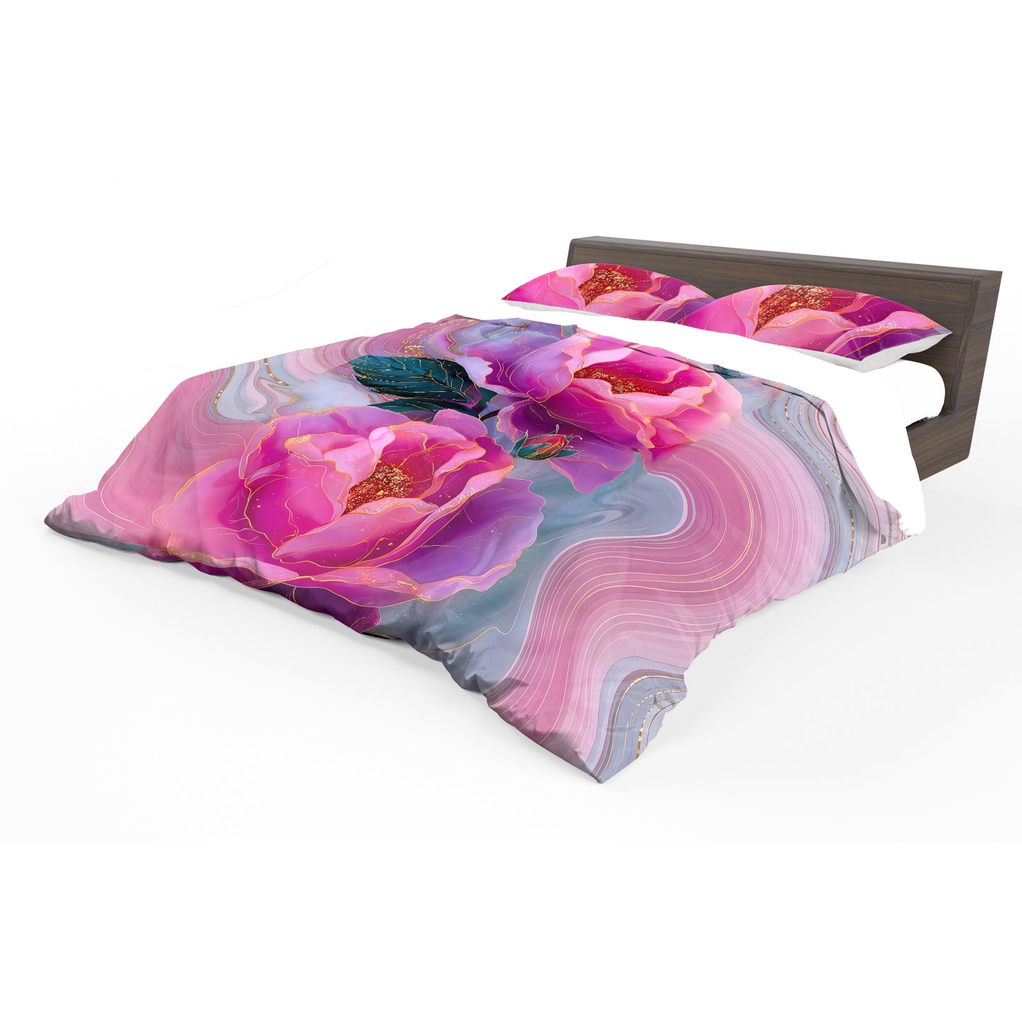 Pink & Purple Symphony Duvet Cover Set