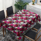 Pink & White Floral Rectangle Tablecloth