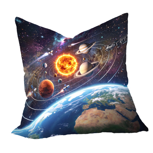 Planet and Satelites Luxury Scatter