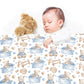 Play Pen Bear Baby Fleece Blanket