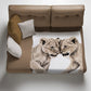 Playful Prowess Lion Cubs Light Weight Fleece Blanket by Nathan Pieterse