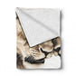 Playful Prowess Lion Cubs Light Weight Fleece Blanket by Nathan Pieterse