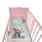 Playful Elephant Cot Set