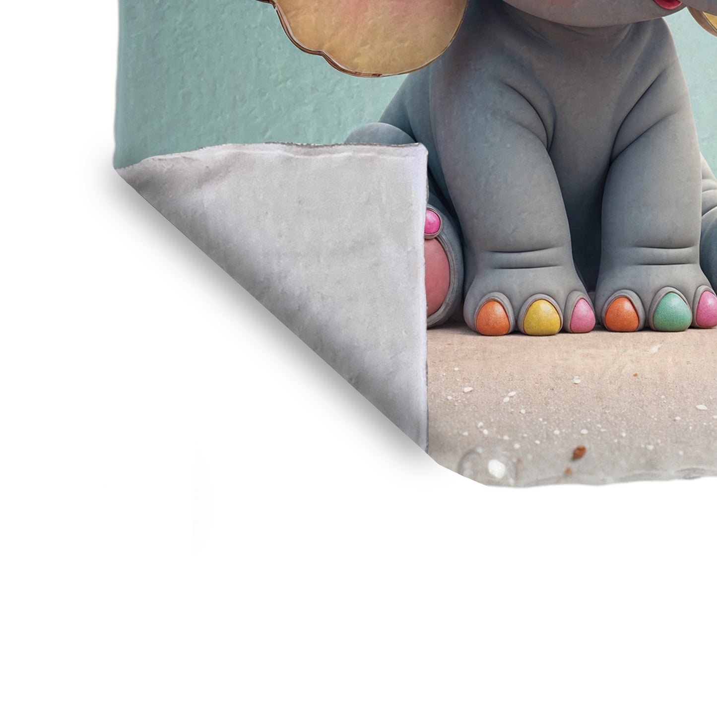Playful Elephant Minky Blanket