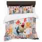 Playful Piglet Kids Duvet Cover Set