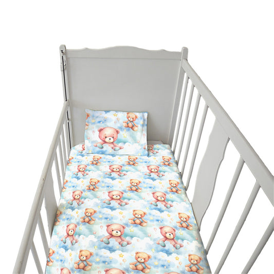 Playing In The Clouds Cot Set